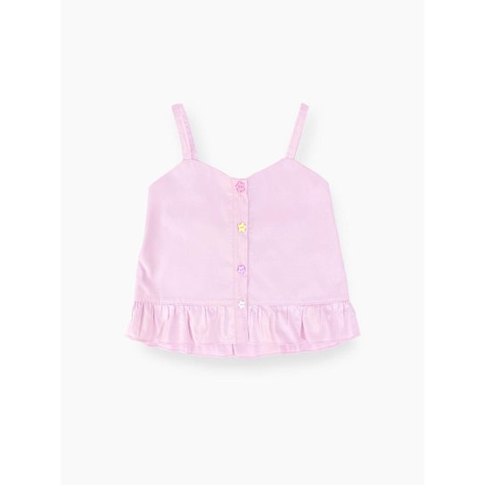 Blusa Infantil Pandi Color Star Feminina - Lilás