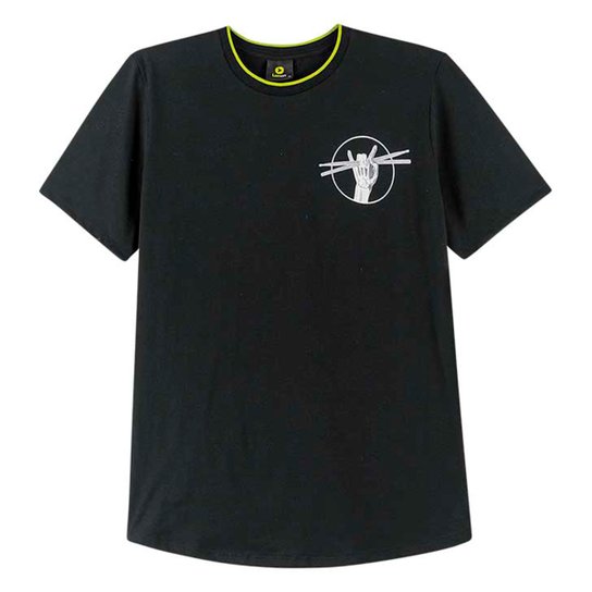 Camiseta Infantil Lemon Silk Posterior Masculina - Preto