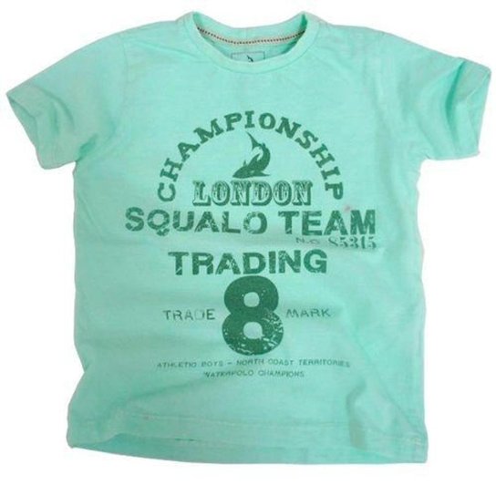 Camiseta Infantil Team Squalo Masculino - Verde