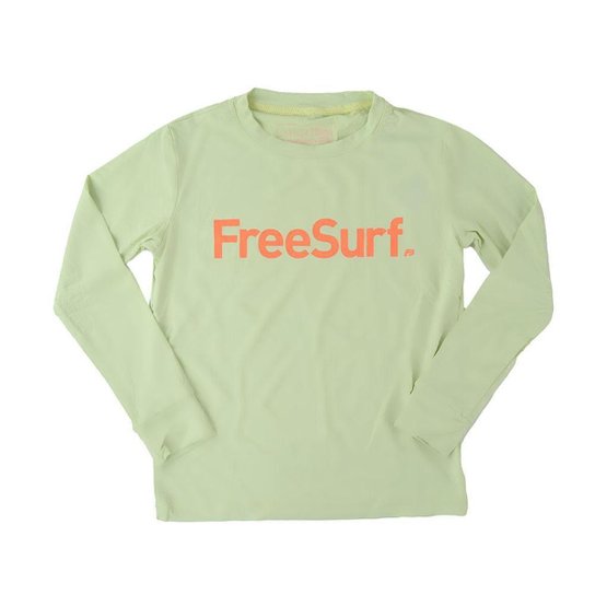 Camiseta Infantil FreeSurf ML Cool Verde - 131303 - Verde