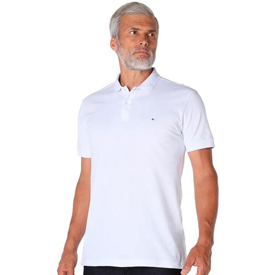 Camisa Polo Aramis Basic Piquet Masculino - Branco