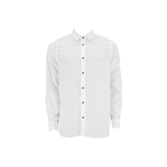 Camisa Pena Reveillon Branca - Masculino - Branco