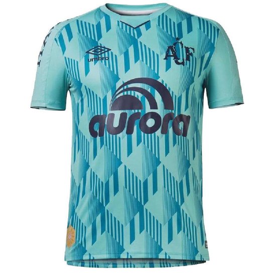 Camiseta Umbro Chapecoense Of 3 2019 Atleta Masculino - Verde