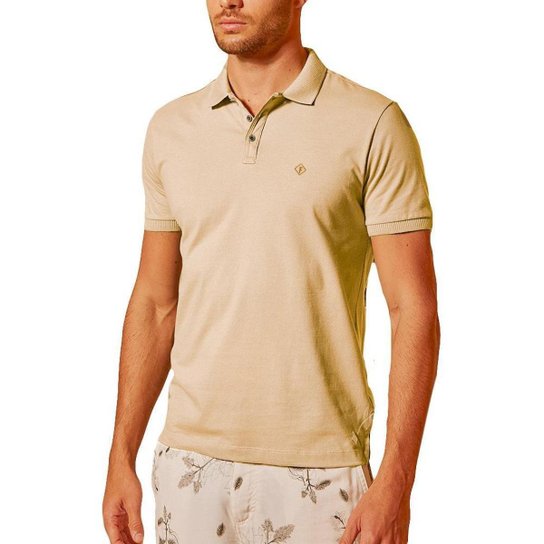 Camisa Polo Forum Masculino - Bege