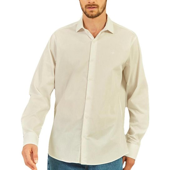 Camisa Forum Slim Fit Masculino - Branco