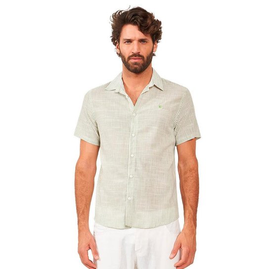 Camisa Colcci Relax Masculino - Bege