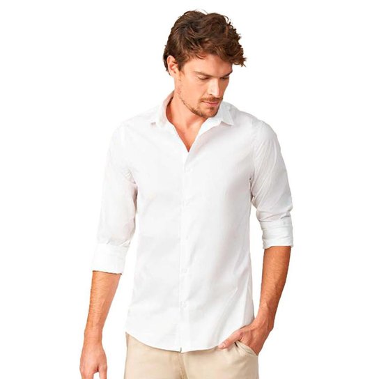 Camisa Acostamento Classic P23 Masculino - Branco