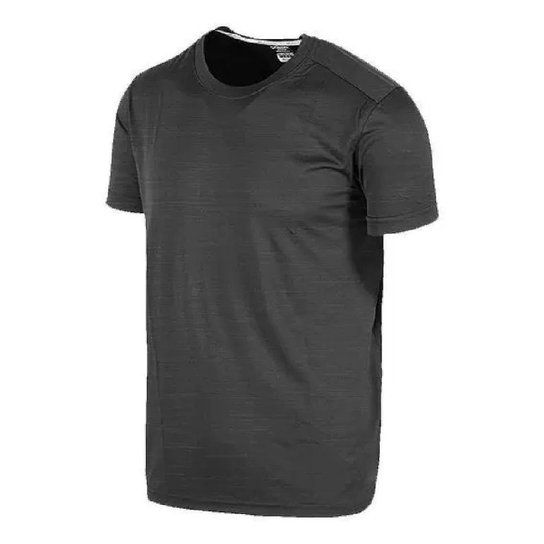 Camiseta Kanxa T-Shirt Mescla Ice Masculino - Preto