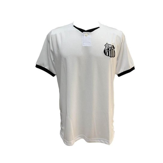 Camiseta Braziline Santos Enginges Masculino - Branco