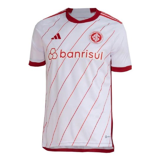 Camiseta Adidas Internacional II HS5334 Masculino - Branco+Vermelho