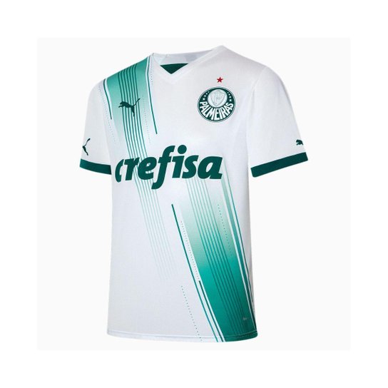 Camisa Puma Branco Masculino Palmeiras Away Jersey 23 - Branco