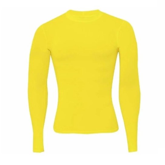 Camiseta Lance Termica NB055 Masculino - Amarelo