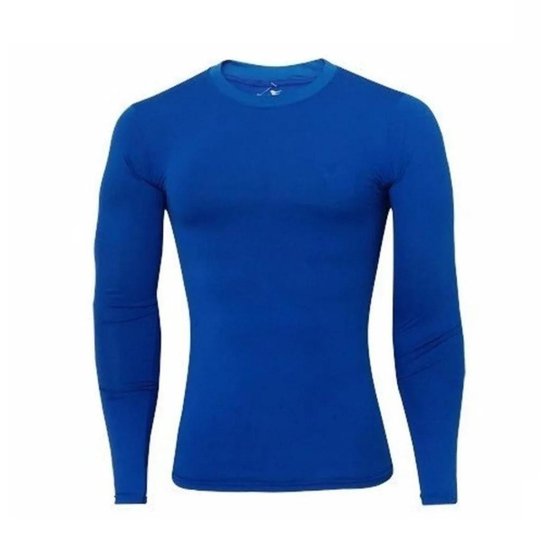 Camiseta Lance Termica NB055 Masculino - Azul