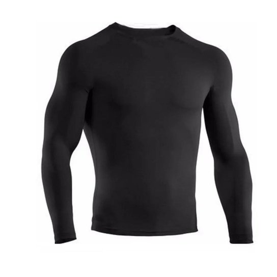 Camiseta Lance Termica NB055 Masculino - Preto