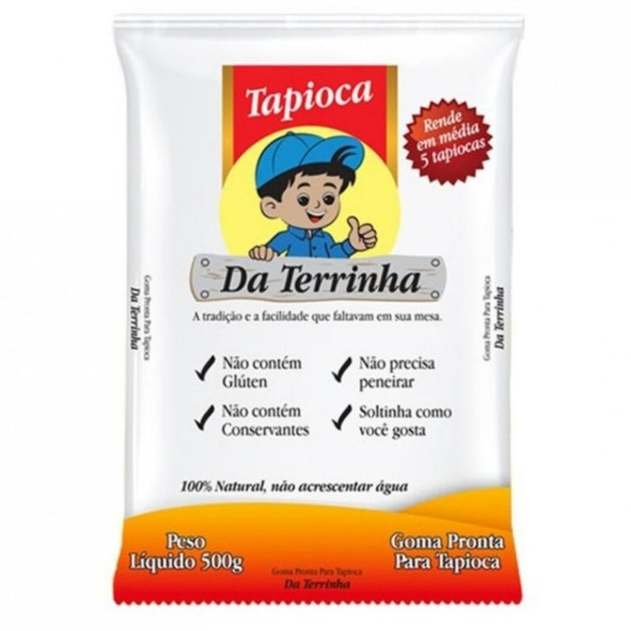 Da Terrinha Massa Hidratada para Tapioca 500g - Hydrate Tapioca Starch