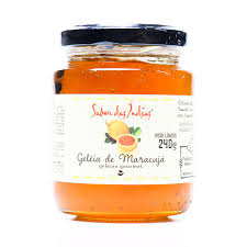 Sabor das Indias Geleia de Maracuja 240g- Passion Fruit Jam 8.46oz