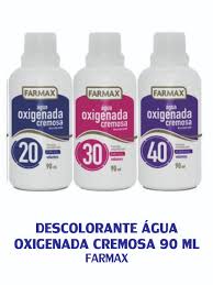 Farmax Oxygenated Water 90ml - Farmax Agua oxigenada Cremosa 90ml