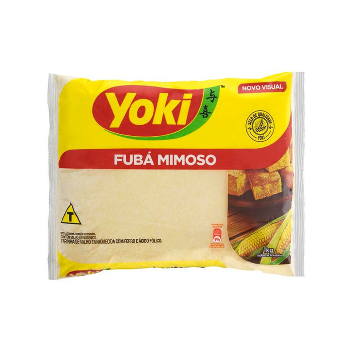 Yoki Farinha de Milho Fuba Mimoso Fino - Fine Corn Flour