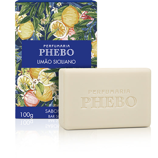 Phebo Sabonete Limao Siciliano 100g - Bath Soap Sicilian Lemon