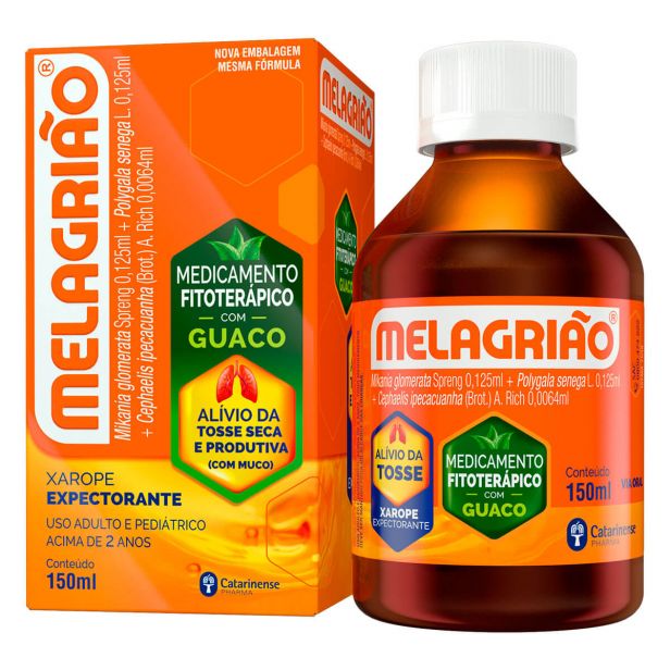 Melagriao com GuacoXarope Expectorante 150ml