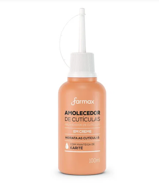 Farmax Amolecedor De Cutículas com Manteiga de Karite 100ml - Cuticle Softener