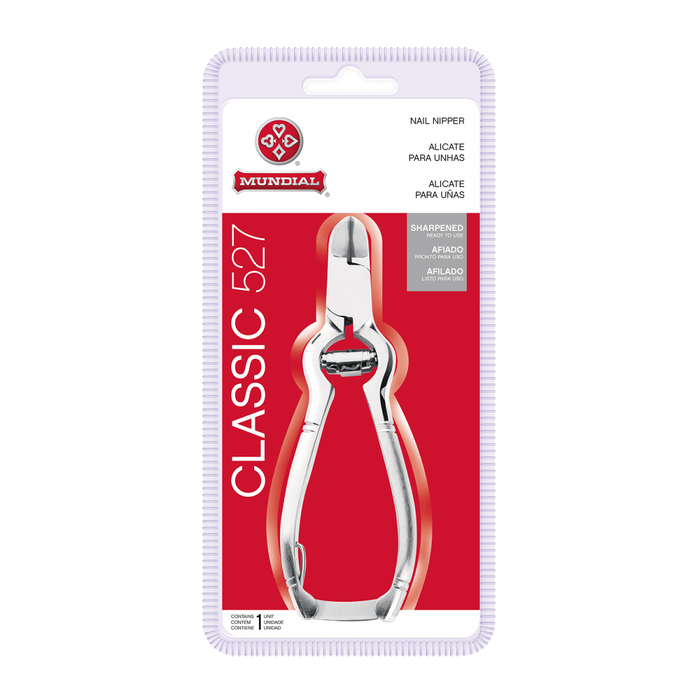 Mundial Alicate para Unhas Classic 527 - Nail Nippers