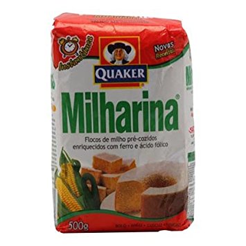 Quaker Milharina Flocos de Milho 500g - Milharina Corn Flakes 500g