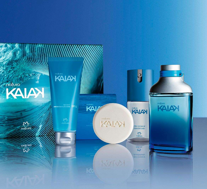 Natura Kaiak Clássico Masculino com Caixa Especial 4 produtos