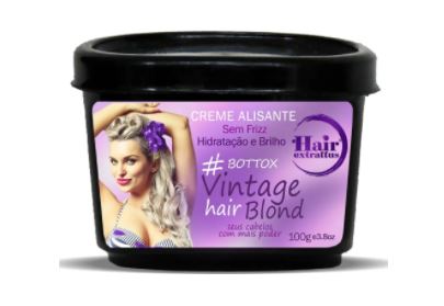 Hair Extrattus Bottox Vintage Blond 100g - Creme Alisante