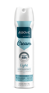 Above Antitranspirante Cream Light 150ml - Aerosol Deodorant 150ml