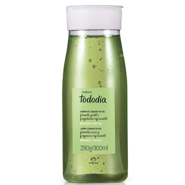 Natura Tododia Sabonetes Liquido Alecrim e Salvia 300ml