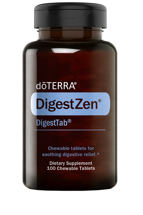 doTerra DigestZen DigestTab Dietary Supplement 100 chewable tablets