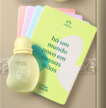 Natura Kit Mamae e Bebe Flor de Laranjeira Agua de Colonia e Oleo para Massagem