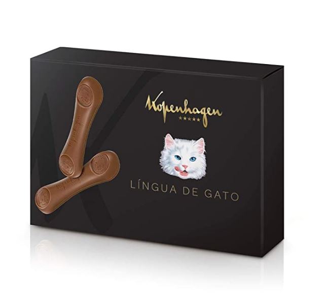 Kopenhagen Lingua de Gato 85g - Milk Chocolate Shaped cats tongue