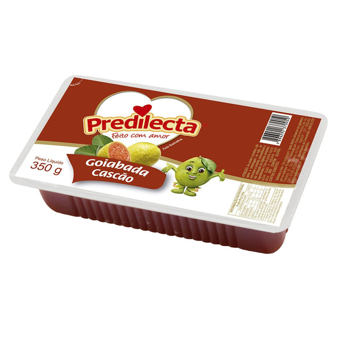 Predilecta Goiabada Cascao Bandeja 350g - Guava Paste in Tray