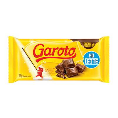 Garoto Barra de Chocolate ao Leite - Milk Chocolate Bar 3.17oz