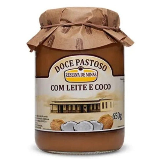 Reserva de Minas Doce de Leite com Coco 650g - Dulce de Leche with Coconut