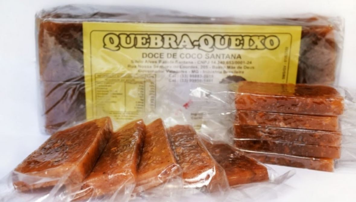 Santana Quebra-Queixo Doce de Coco 700g - Coconut Candy