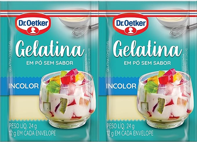 Dr.Oetker Gelatina Incolor sem sabor 24g