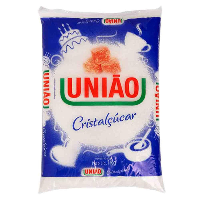 União Crystalized Sugar - Acucar Cristal 1kg