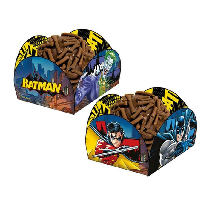 Forminha 4 petalas super herois - Decorated Candy Box