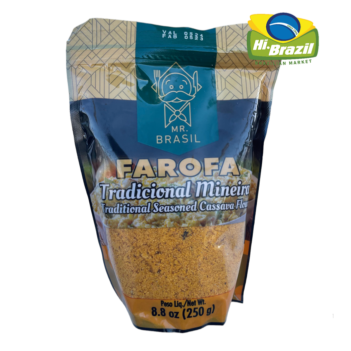 Mr. Brasil Farofa Tradicional Mineira 250g