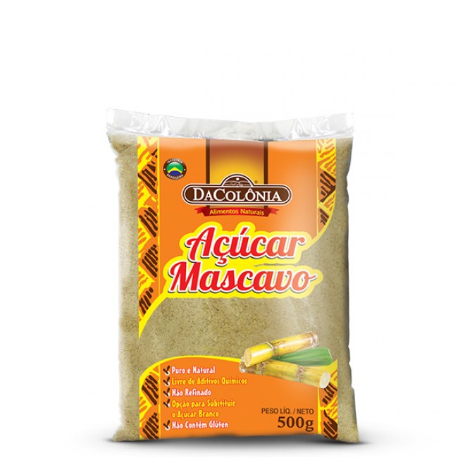 DaColonia Acucar Mascavo 500g- Brown Sugar