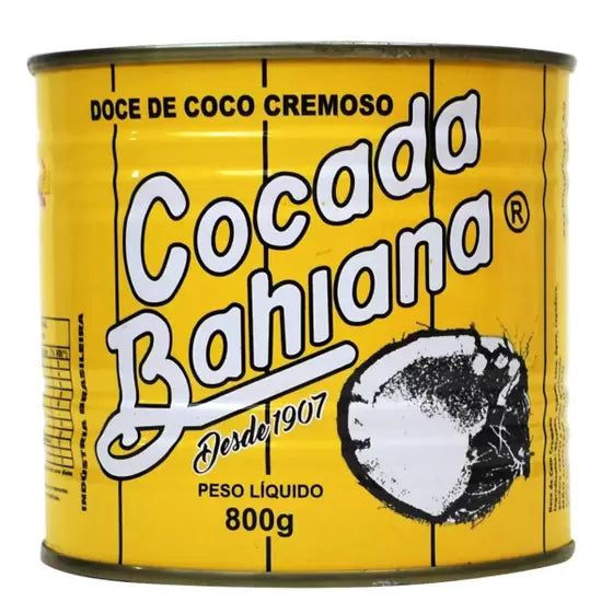 Quysanta Cocada Bahiana Doce de Coco Cremoso 800g