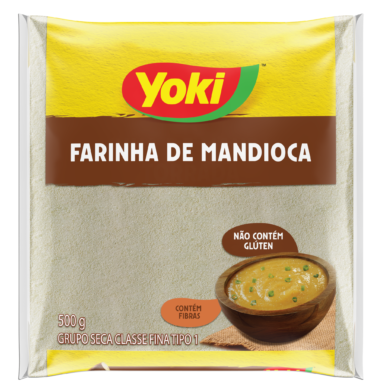 Yoki Farinha de Mandioca Crua 500g