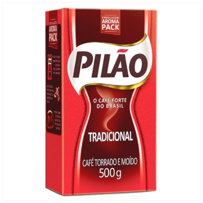 Pilao Traditional Coffee 500g - Café Tradicional Torrado e Moido